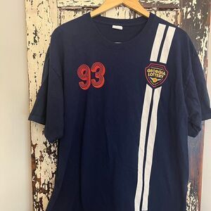 Vintage Keya 90’s Georgia Lottery men’s T-shirt. Size CL